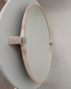 Miroir vintage effet marbré années 70
