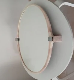 Miroir vintage effet marbré années 70