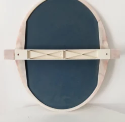 Miroir vintage effet marbré années 70