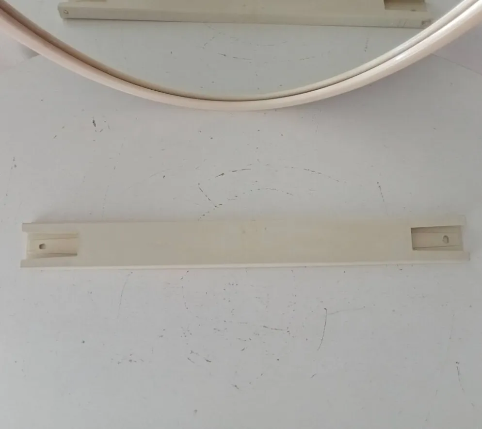 Miroir vintage effet marbré années 70