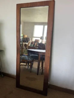 Miroir vintage en bois style scandinave