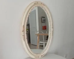 Miroir vintage en céramique années 60/70