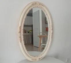 Miroir vintage en céramique années 60/70