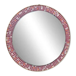 Miroir vintage en céramique des années 60