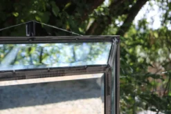 Miroir vintage en métal à parcloses – 5 glaces biseautées