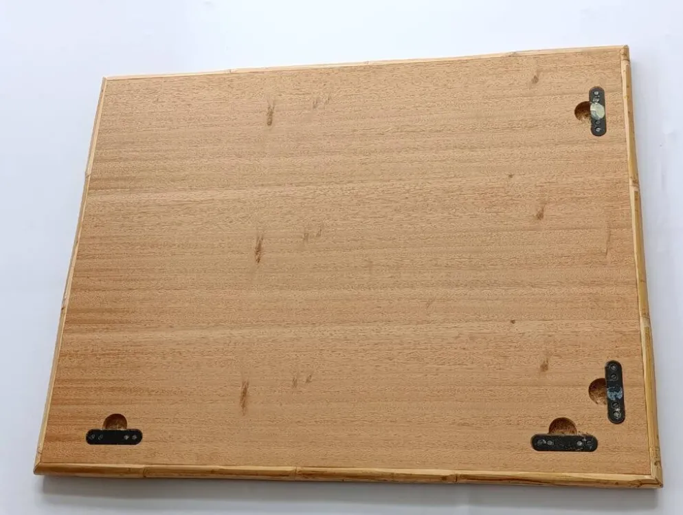 Miroir vintage en rotin Dal Vera