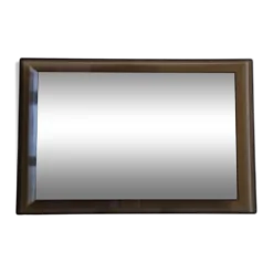 Miroir vintage gilac rectangulaire, années 70, 60 x 40 cm