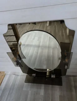 Miroir vintage italien style ISA, Fontana Arte, années 70