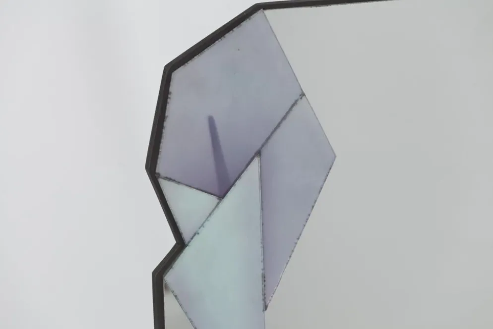 Miroir vintage par David Marshall pour Sculptors Guild LTD 102x70,5cm