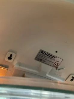 Miroir vintage retroéclairé Allibert des années 70