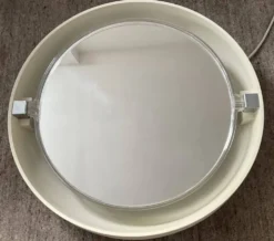 Miroir vintage retroéclairé Allibert des années 70