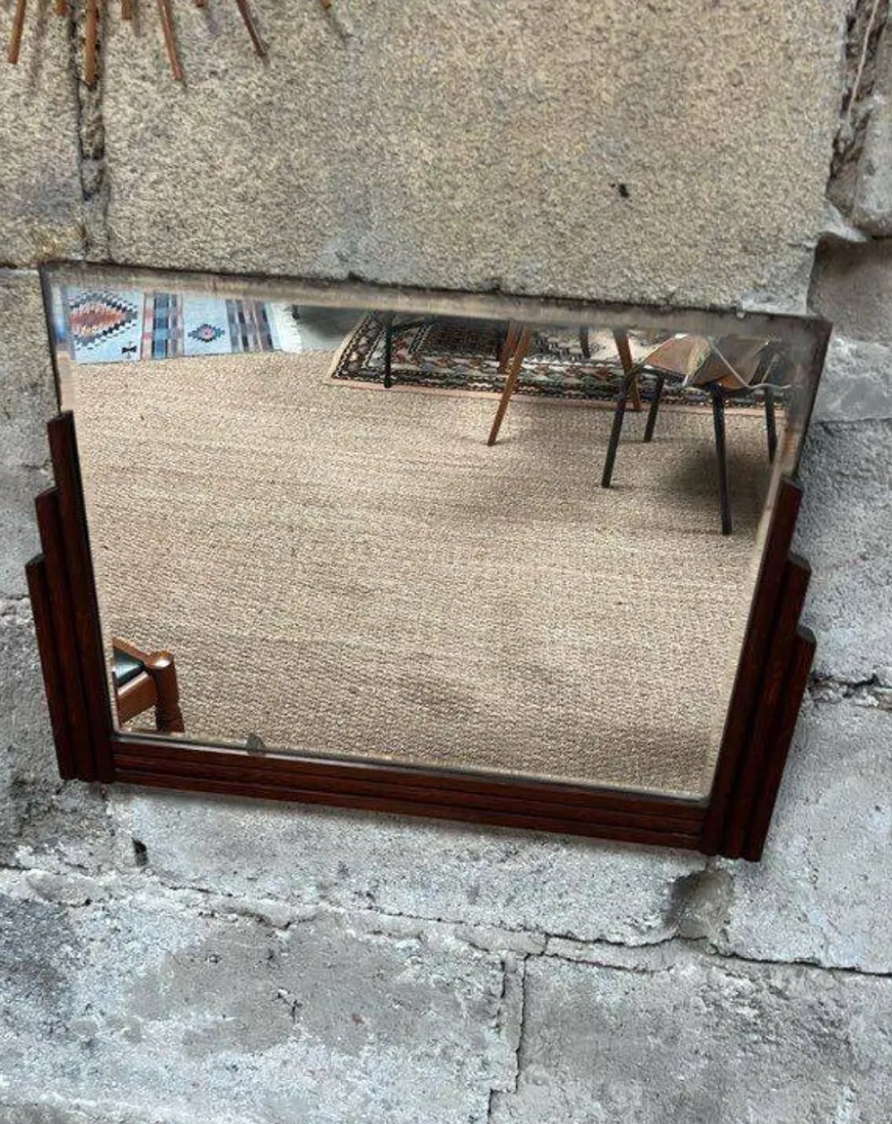 Miroir vintage style art déco