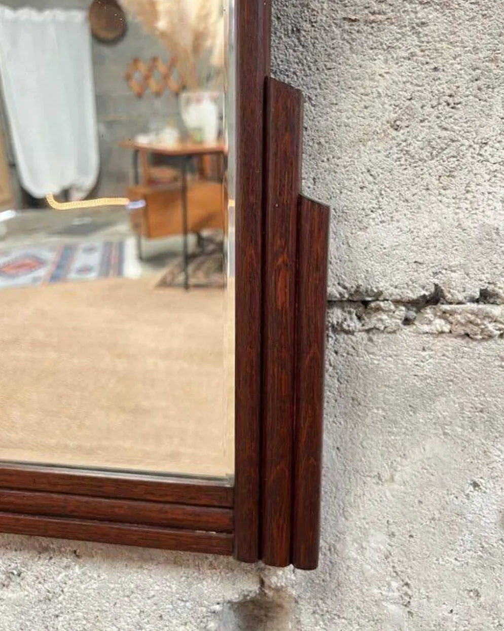 Miroir vintage style art déco