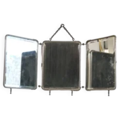 Miroir vintage tryptique 1950