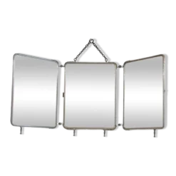 Miroir vintage tryptique 1950