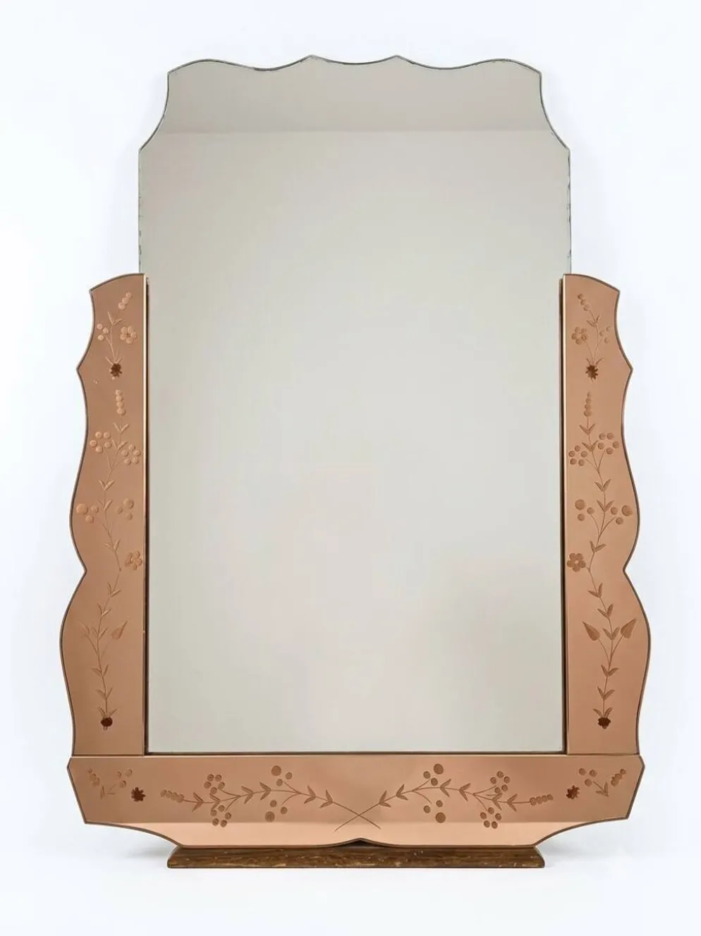Miroir vénitien art déco années 1930/40