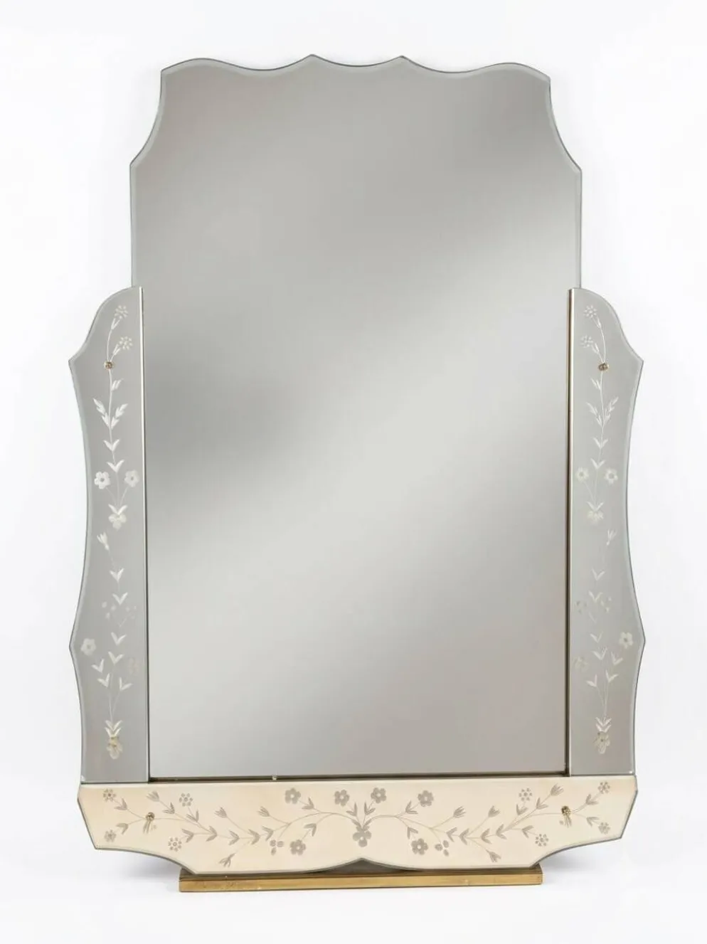 Miroir vénitien art déco années 1930/40
