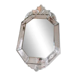 Miroir Vénitien Octogonal à Parcloses Chic, Antique et Légèrement Canaille