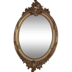 Miroir XIX oval 102 x 63