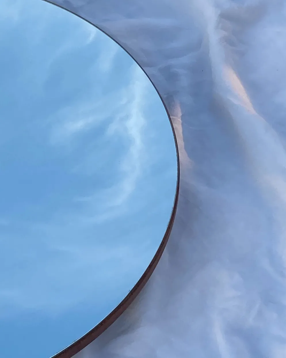 Miron rond années 70 70cm