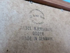 Mirroir en teck d'Aksel Kjersgaard Danemark 1965