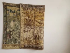 Mitelaltisch Wollteppich Gobelin „Jagden des Kaisers Maximilian