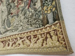 Mitelaltisch Wollteppich Gobelin „Jagden des Kaisers Maximilian
