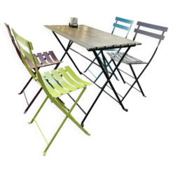 Mobilier jardin Fermob et table ikéa