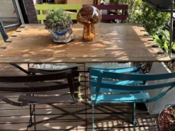 Mobilier jardin Fermob et table ikéa