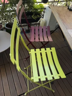 Mobilier jardin Fermob et table ikéa