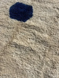 Moja-tapis berbère marocain shaggy personnalisé