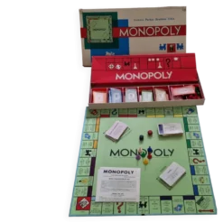 Monopoly vintage des années 1960 (complet)