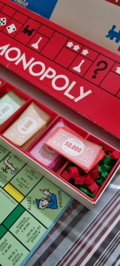 Monopoly vintage des années 1960 (complet)