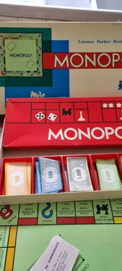 Monopoly vintage des années 1960 (complet)