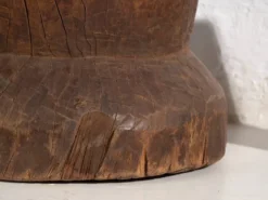 Mortier et pilon anciens de style wabi-sabi (c.1920) #1