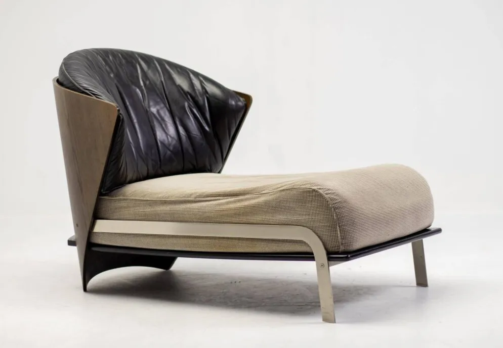 Méridienne Elba Lunga par Franco Raggi pour Cappellini, Italie, années 1980