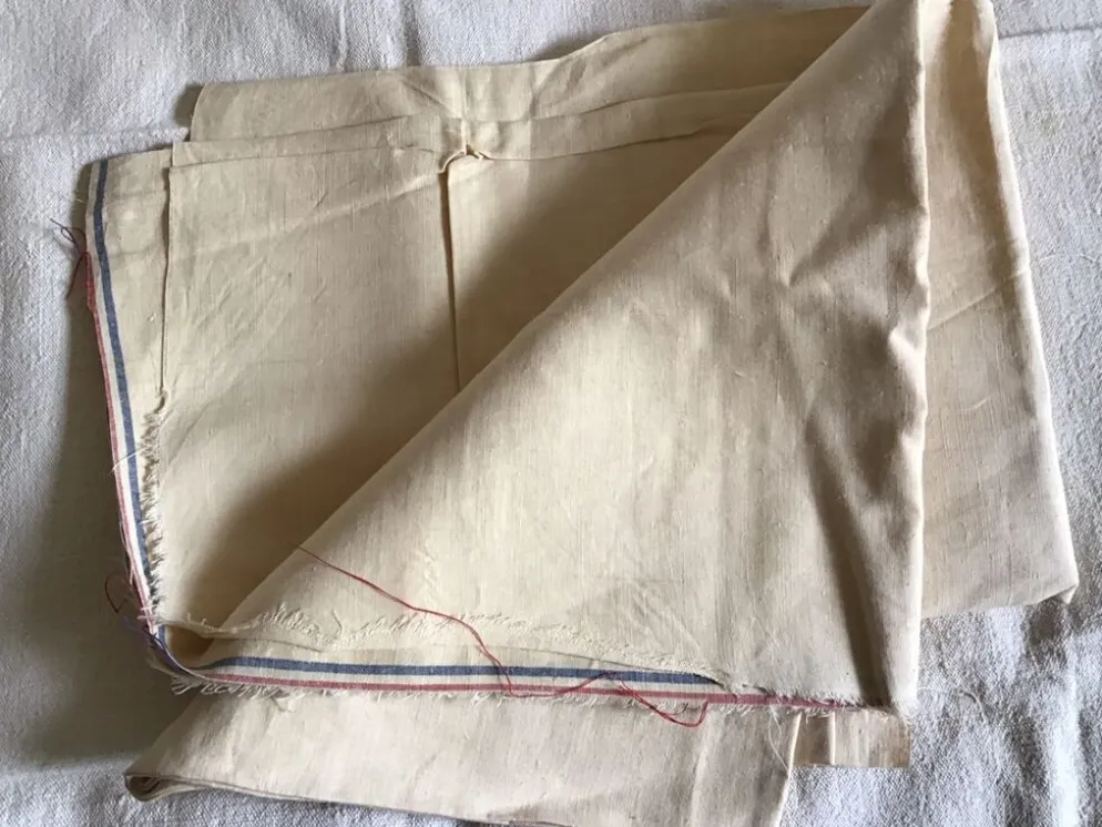 Métrage lin bis vintage pour nappe