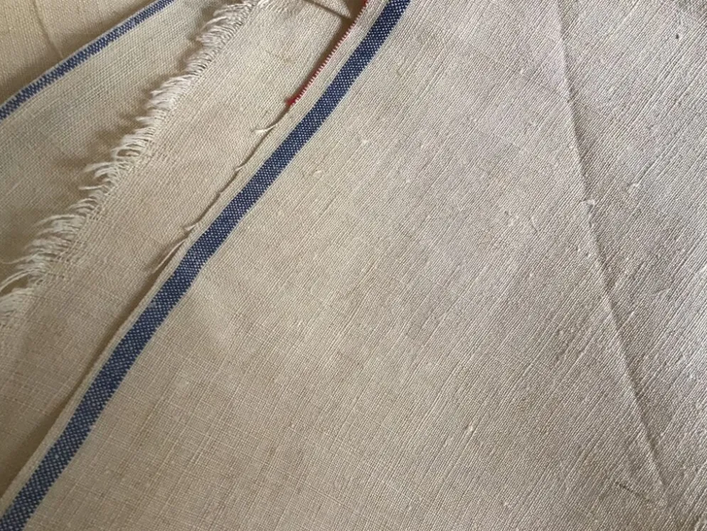 Métrage lin bis vintage pour nappe