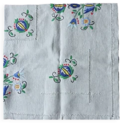 Nappe brodée main Artisanat polonais