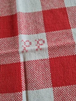 Nappe à carreaux monogramme PP