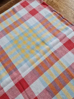 Nappe à carreaux monogramme PP