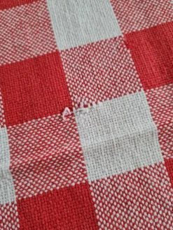 Nappe à carreaux monogramme PP