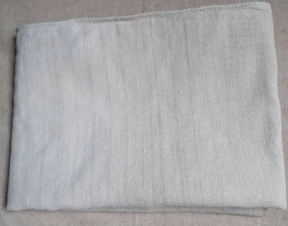 nappe de campagne rustique en chanvre