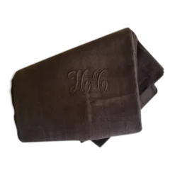 Nappe de lin HC 180x150 brun violet