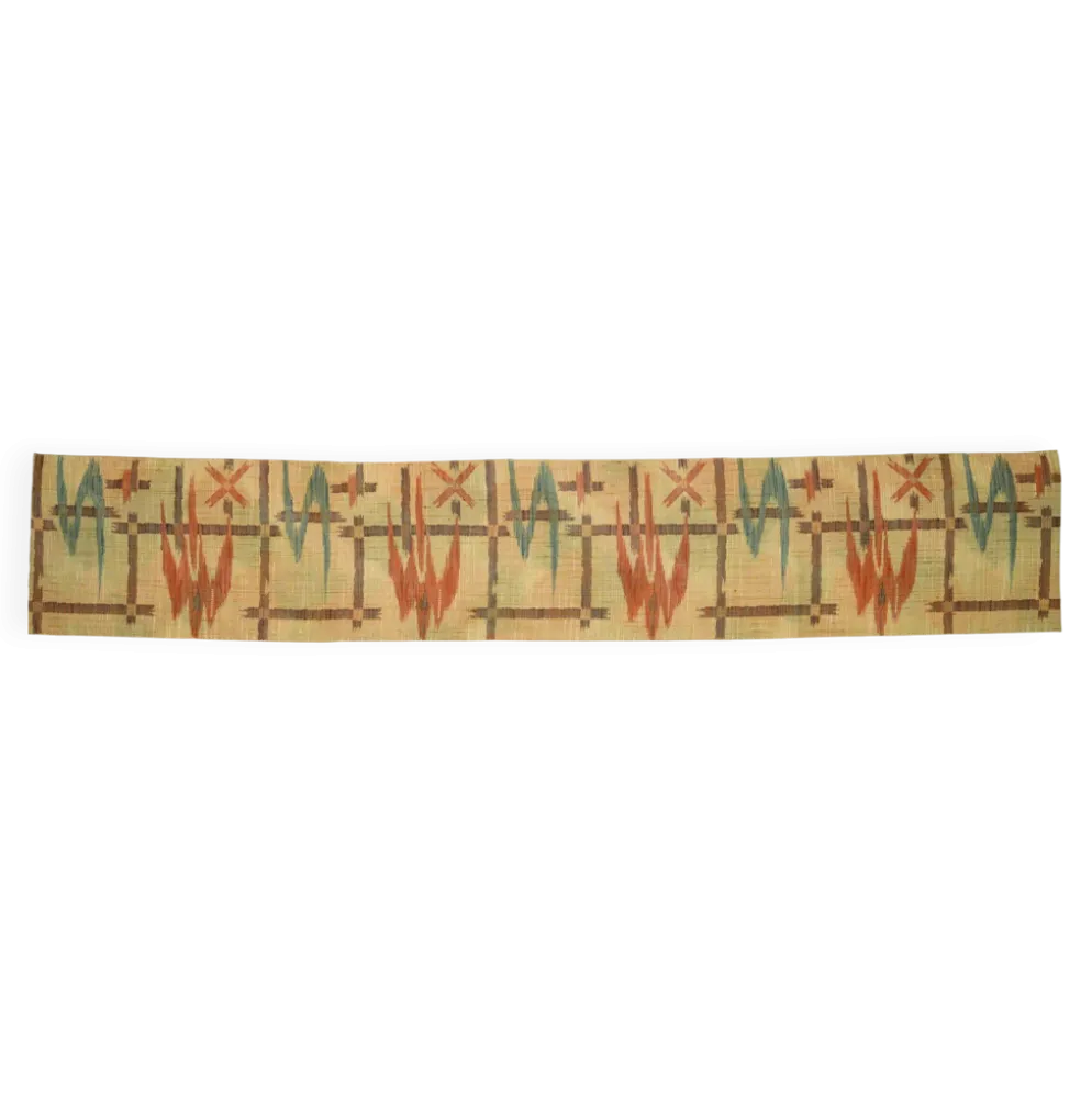 Nappe en lin tissée à la main