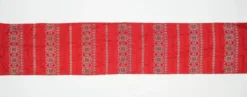 Nappe en soie cramoisie impériale