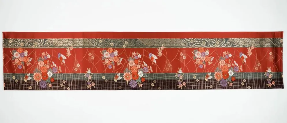 Nappe en soie japonaise du jardin impérial