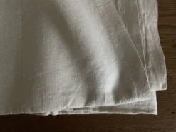 Nappe en toile fil de lin 19e L2,60m