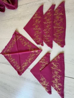 Nappe et serviettes