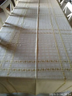 Nappe et serviettes vintage